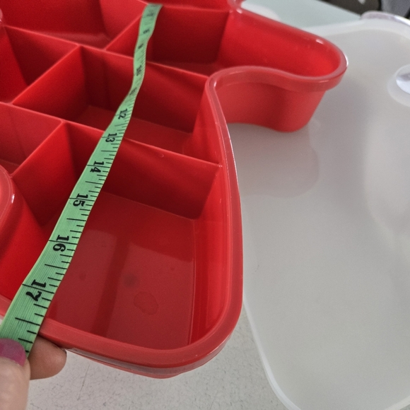 Gingerbread Man Storage Container Lot Of 2 - Picture 5 of 6